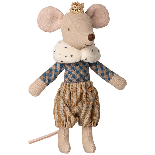 maileg knuffelmuis grote broer prins - ocher - 13 cm | 17-5210-00 | 0