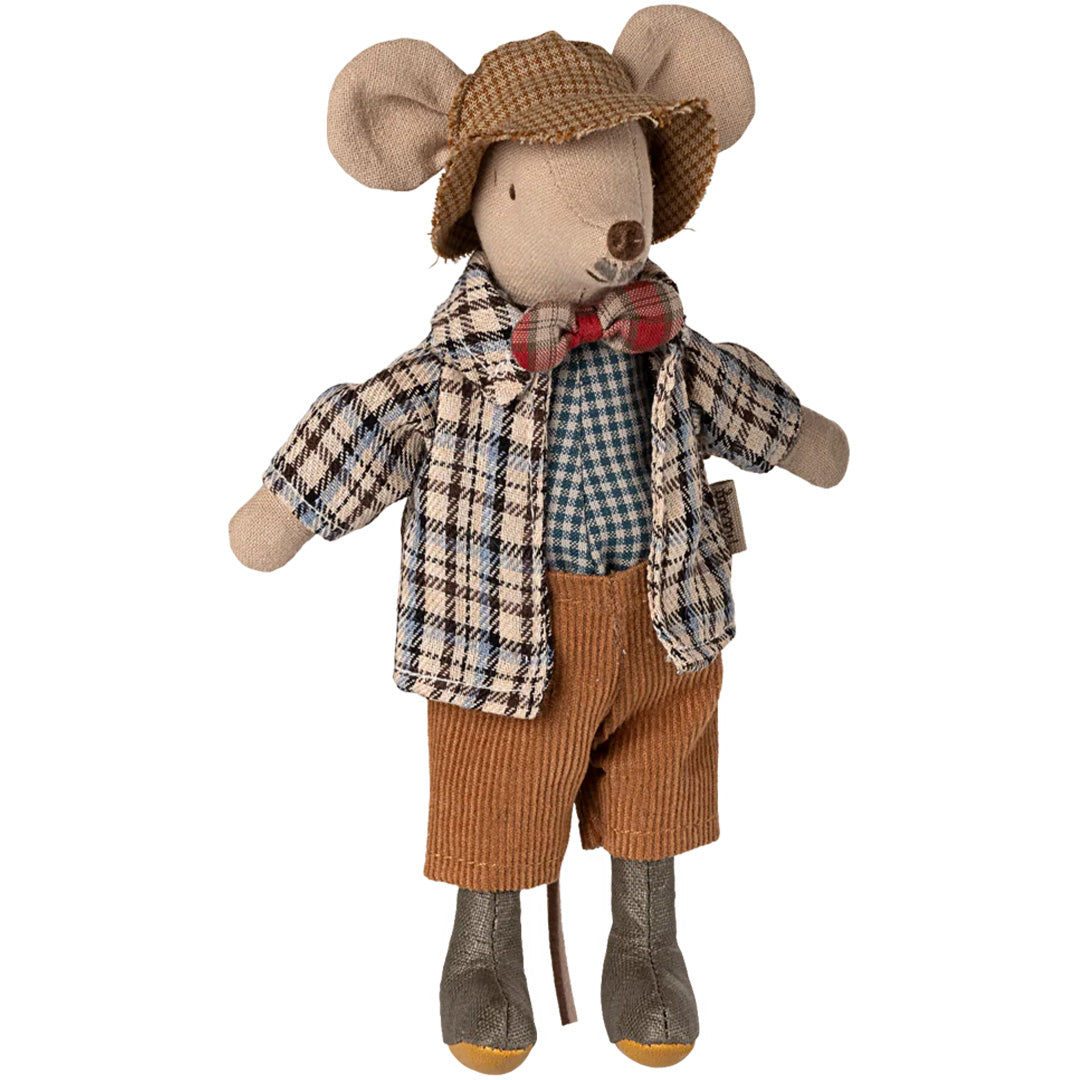 maileg knuffelmuis opa - 16 cm | 17-5320-00 | 0
