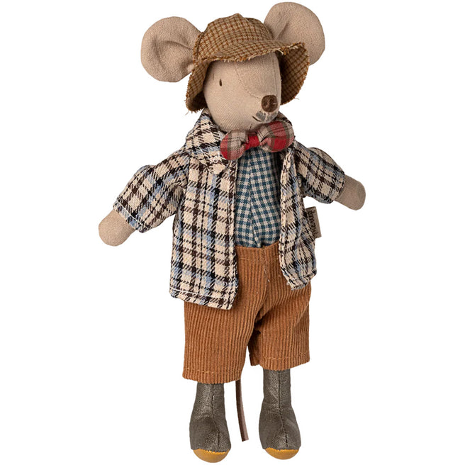 maileg knuffelmuis opa - 16 cm | 17-5320-00 | 0