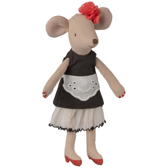 maileg knuffelmuis schoonheidsspecialiste - moeder muis - 16 cm | 17-6304-00 | 