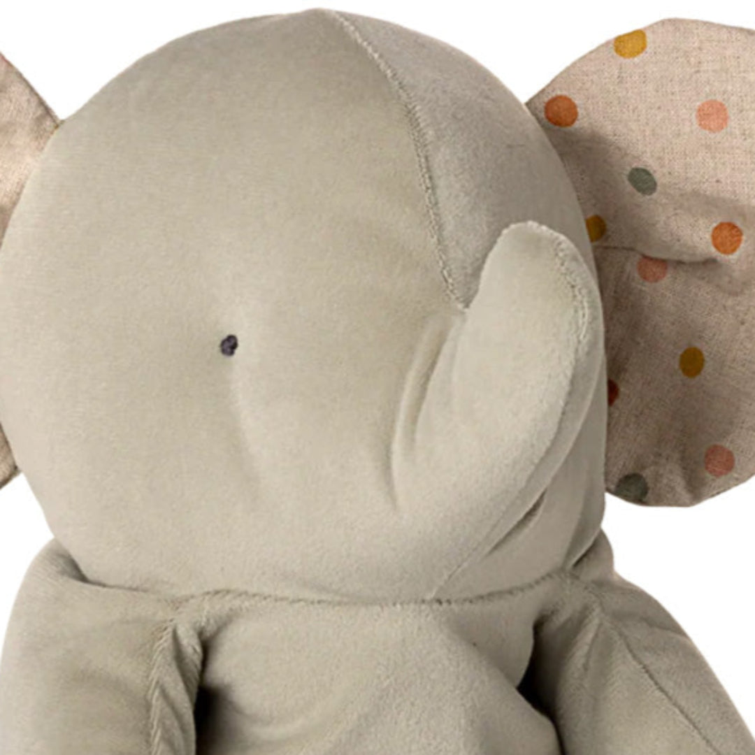 maileg knuffelolifant safari friends - iron grey - 34 cm | 16-5613-00 | 1
