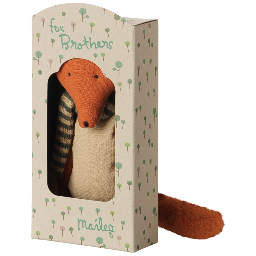 maileg knuffelvos - kleine broer - 21 cm | 16-6907-00 | 2