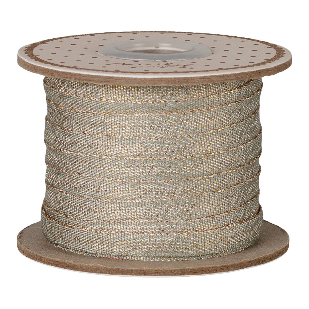 maileg lint - mint gold - 25 m | 19-6208-00 | 