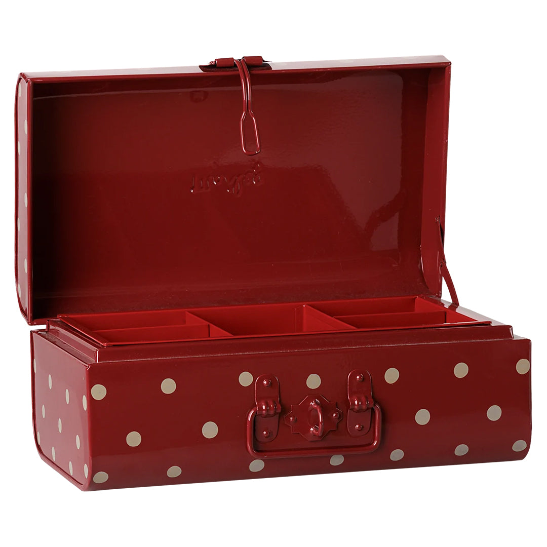 maileg opslagkistje - dark red - 35 cm | 19-6531-01 | 