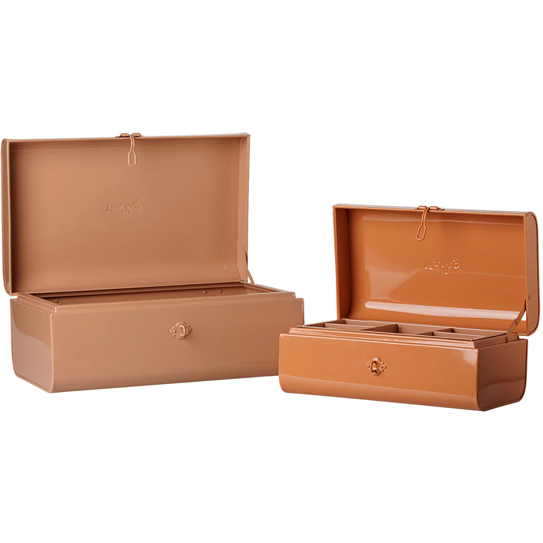 maileg opslagkistje - powder coral - 2st | 19-6530-00 | 