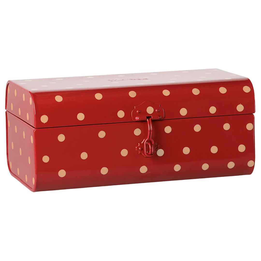 maileg opslagkistje - red - 35 cm | 19-6531-00 | 2