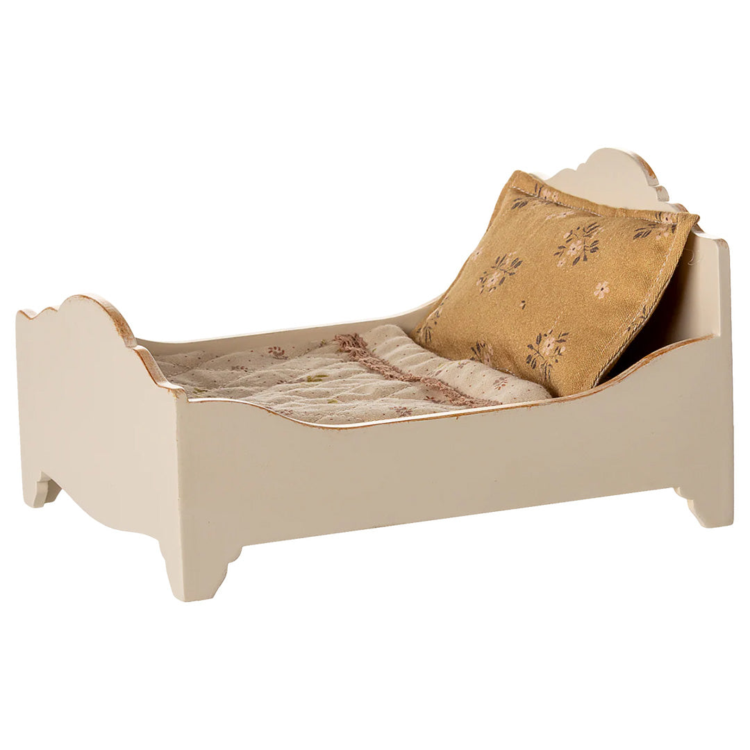maileg poppenbed - off white - 16 cm | 11-5004-00 | 0