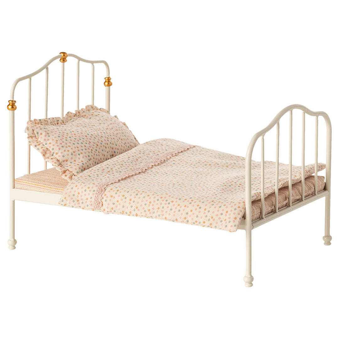maileg poppenbed vintage - off white - 19 cm | 11-5124-00 | 0