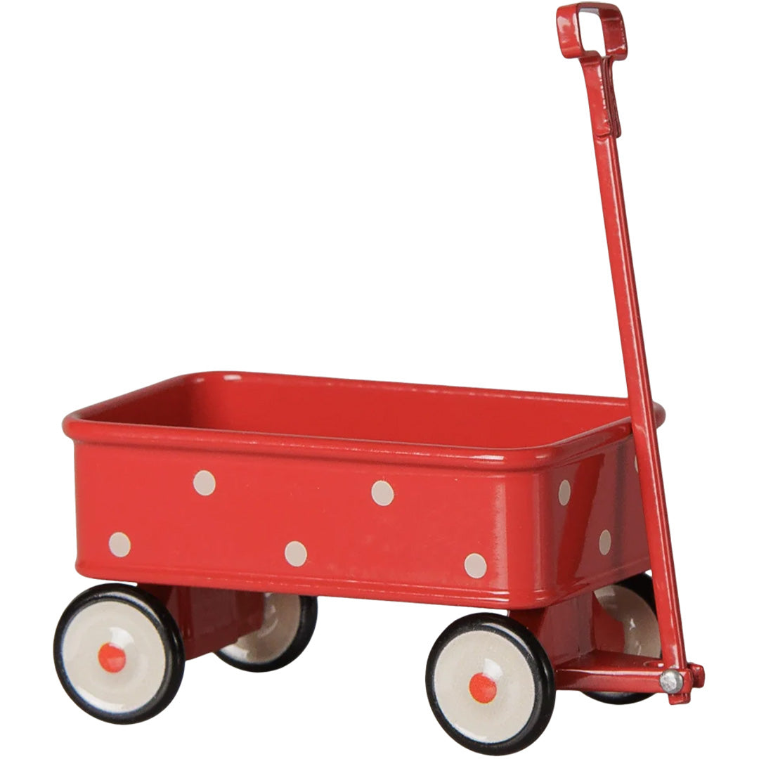maileg poppenhuis bolderkar - red - 9 cm | 11-6105-01 | 