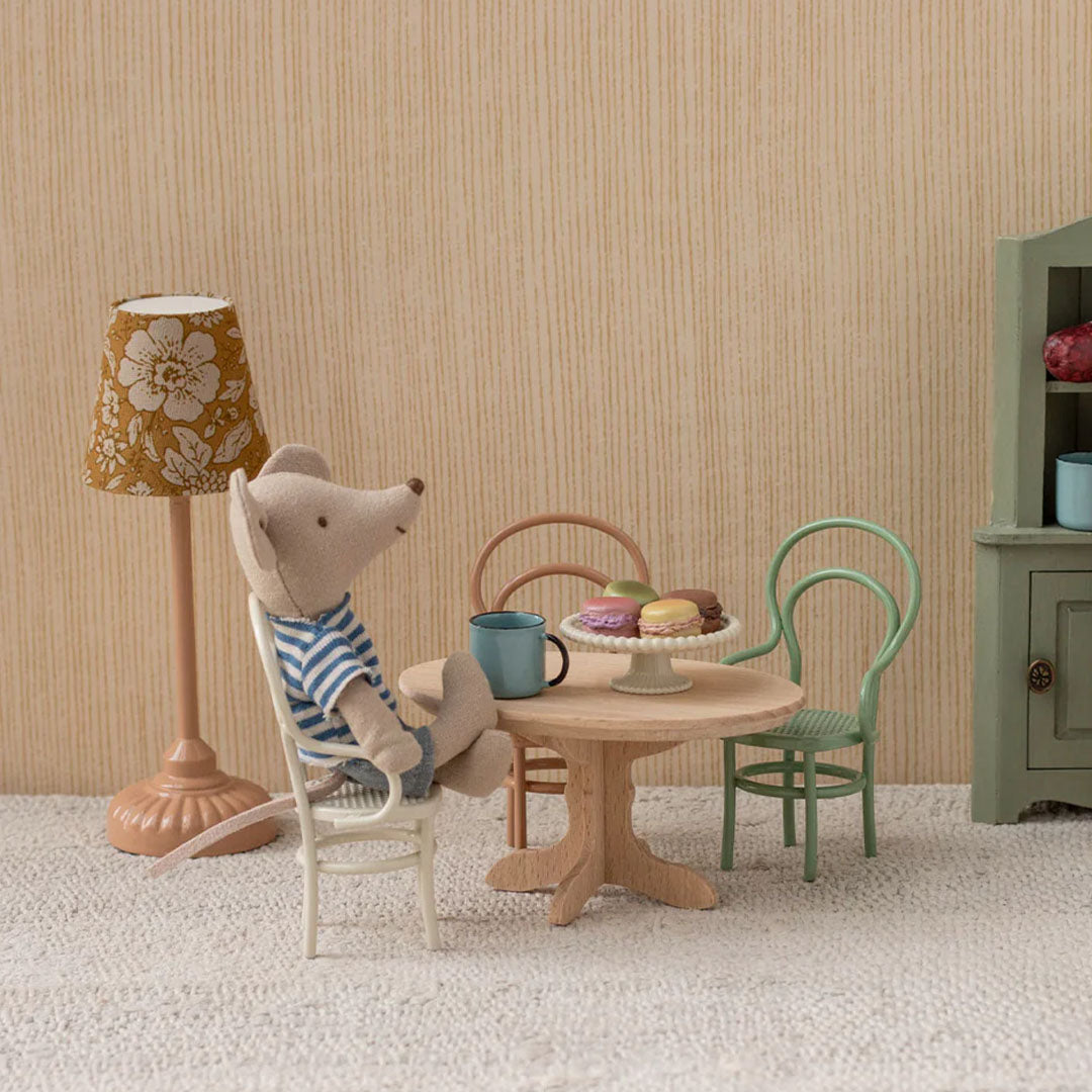 maileg poppenhuis eettafel - nature - 10 cm | 11-5006-01 | 1