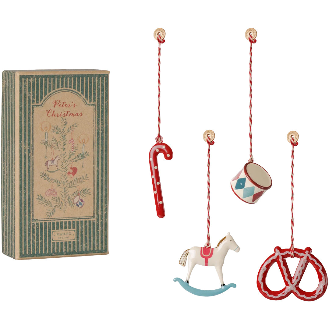 maileg poppenhuis kerstversiering - peter's christmas - 13 cm | 14-6515-00 | 