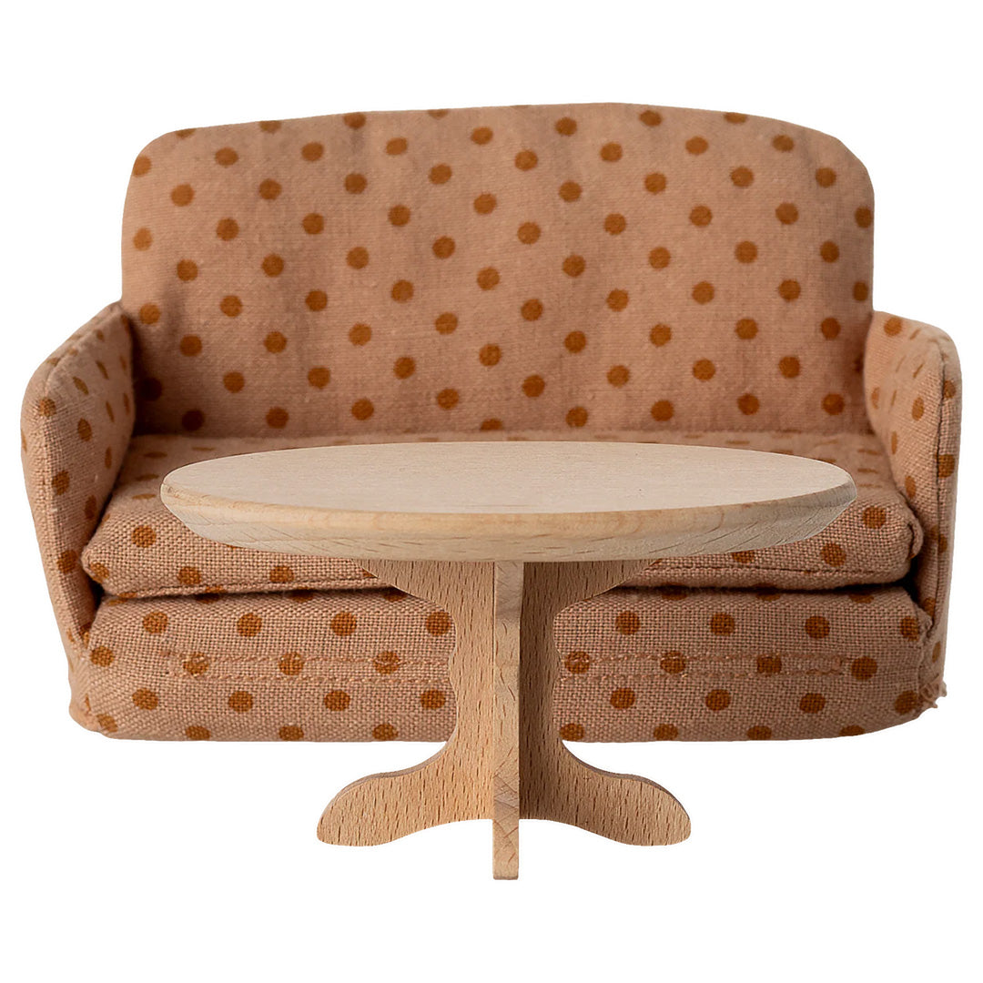 maileg poppenhuis koffietafel - nature - 8 cm | 11-5006-00 | 4