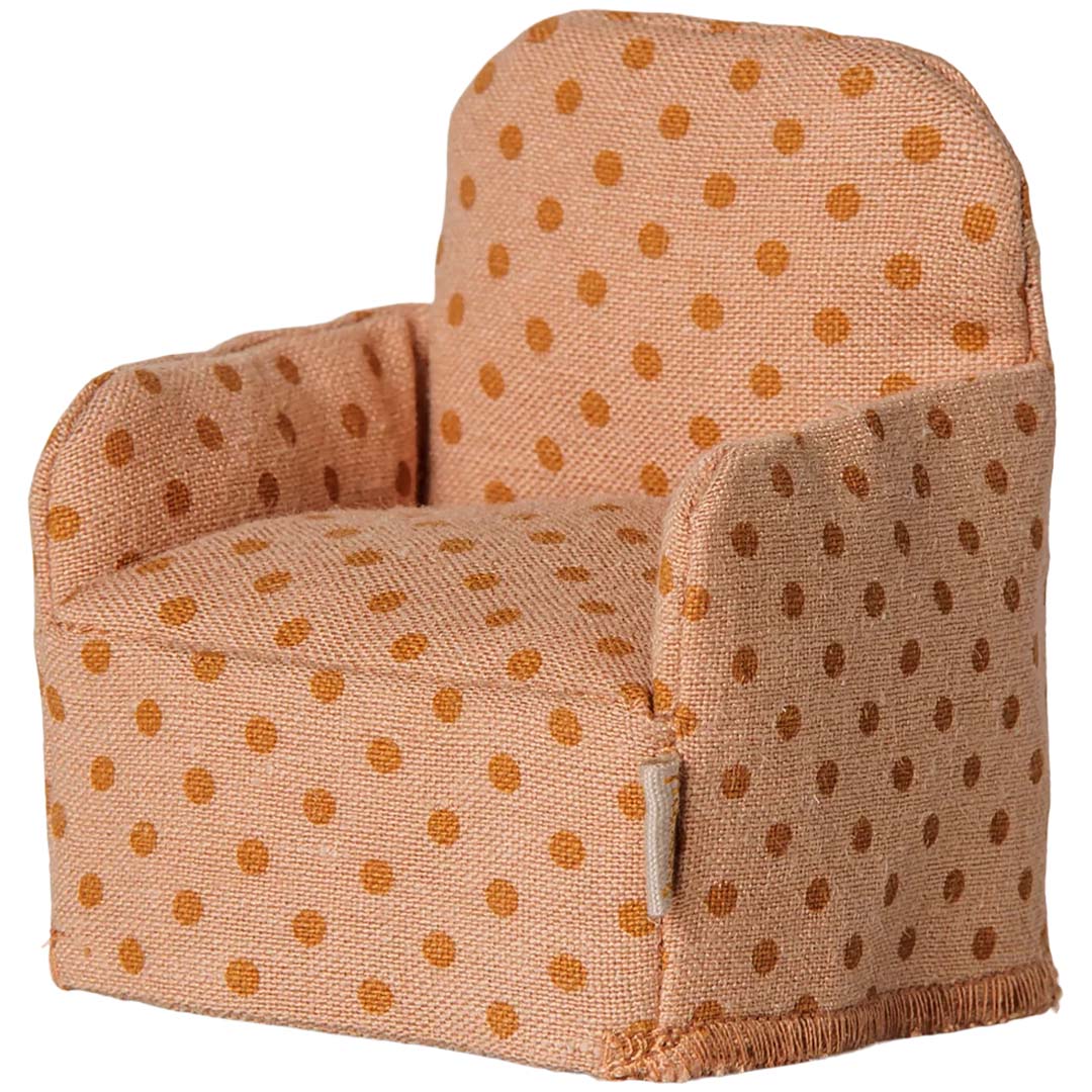 maileg poppenhuisstoel dots - 7,5 cm | 11-6402-01 | 2