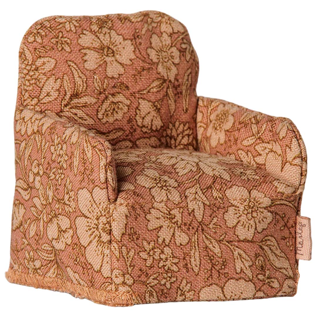 maileg poppenhuisstoel flower - 7,5 cm | 11-6402-00 | 