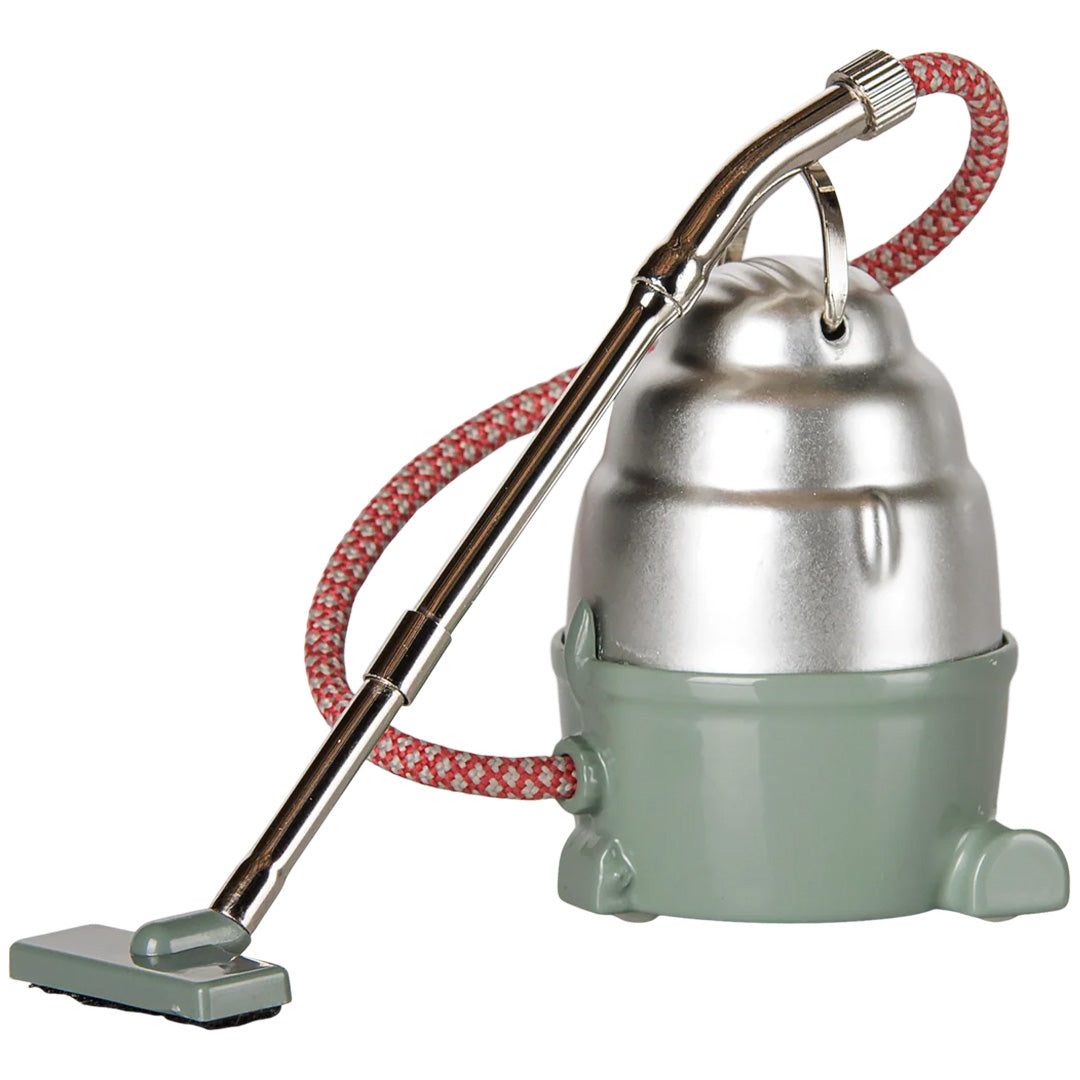 maileg poppenhuis stofzuiger - dark mint - 12 cm | 11-6106-00 | 2