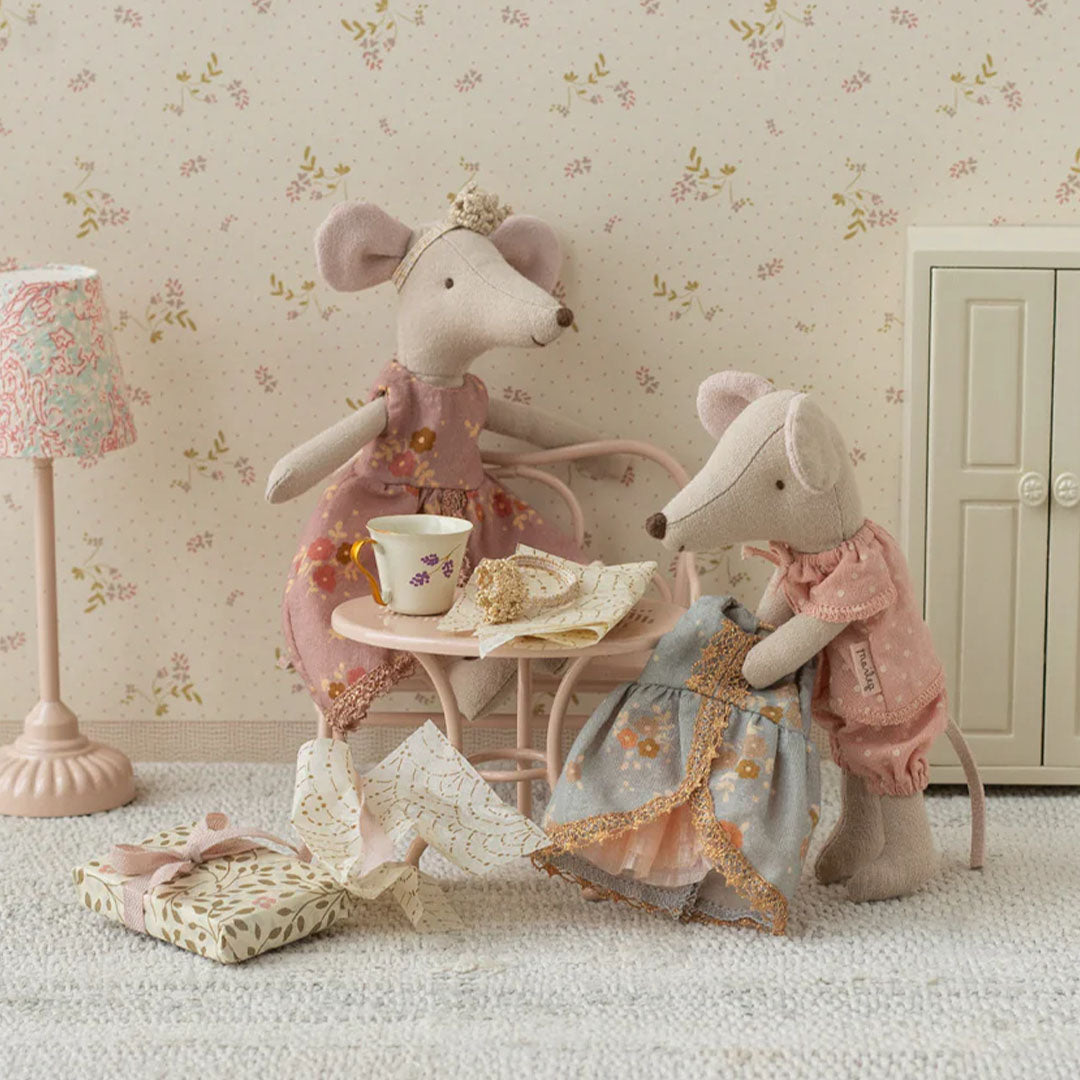 maileg poppenkleding prinsessenjurk - grote zus muis | 17-5211-00 | 3