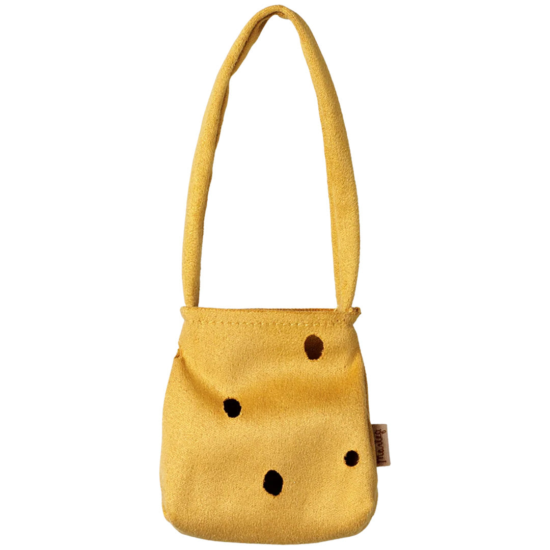 maileg poppentas cheese - middel muis - 15 cm | 17-6400-02 | 