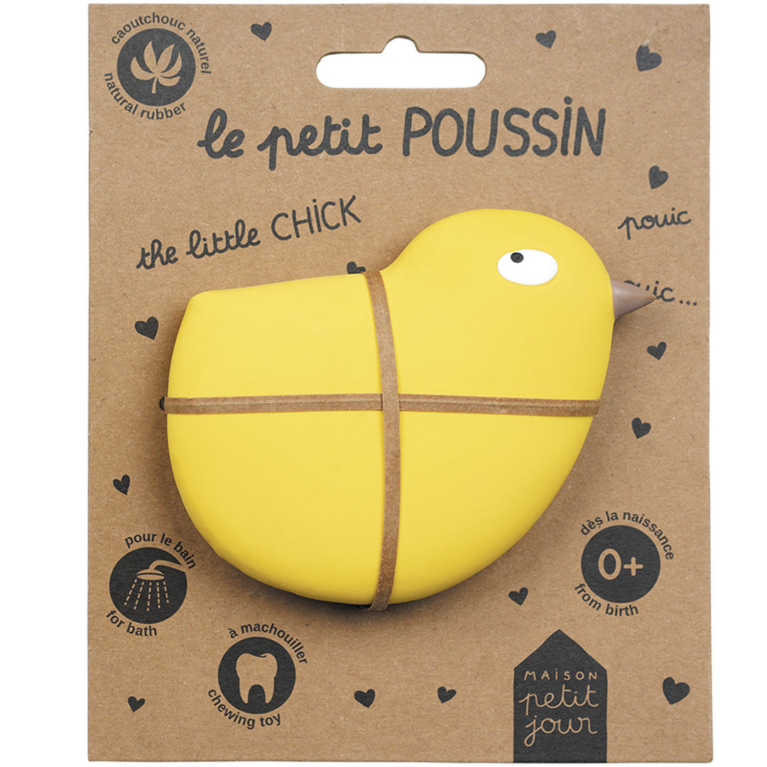maison petit jour bad- en bijtspeelgoed kuiken | PU200R | 3