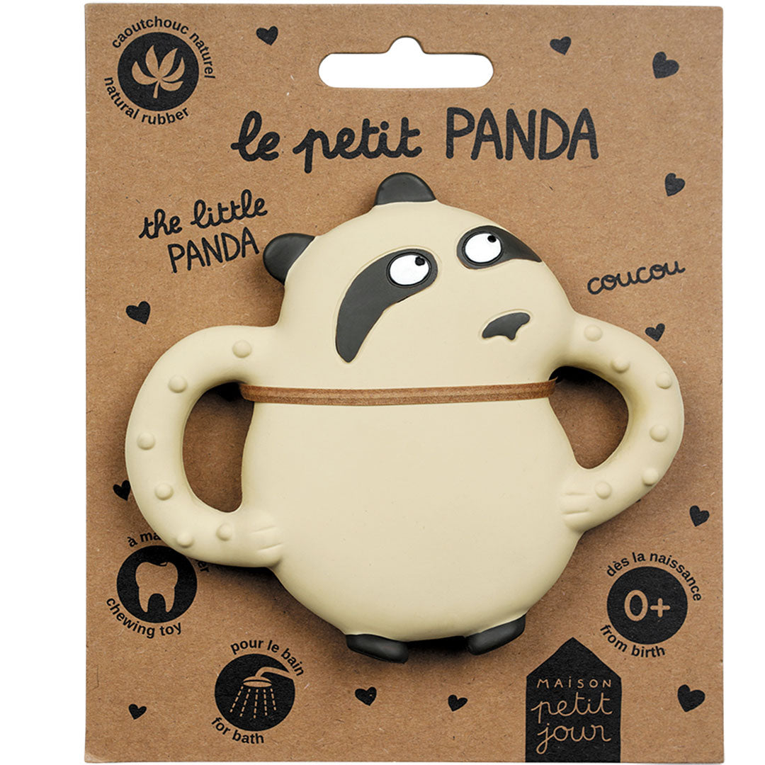 maison petit jour bijtspeelgoed panda | AZ201R | 3