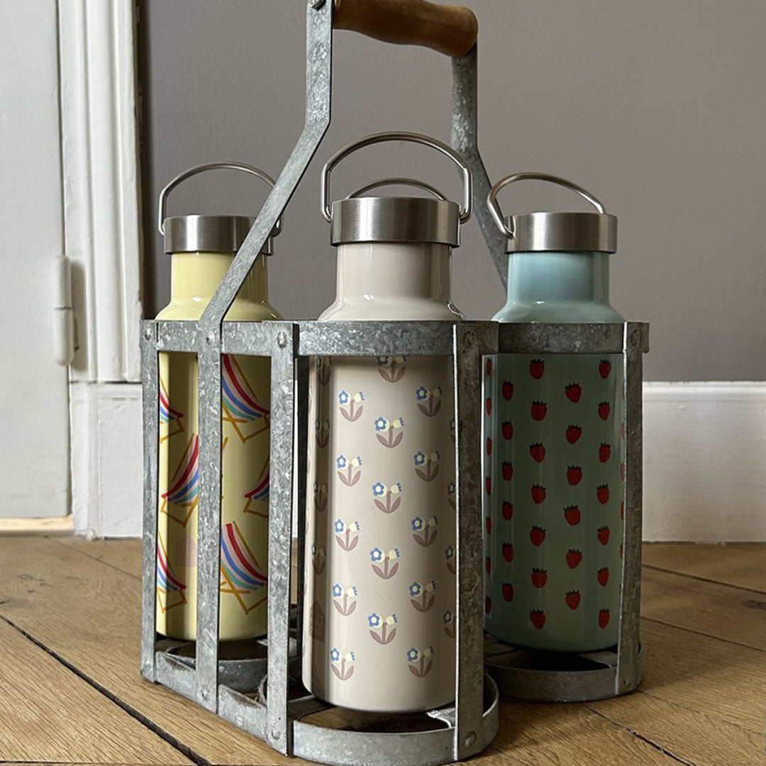 maison petit jour rvs drinkfles bloemetjes - 500 ml | FL792R | 3
