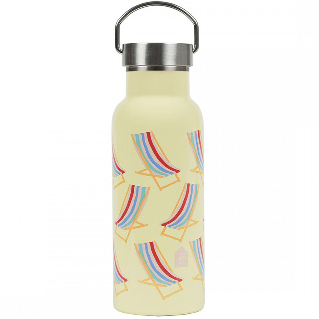 maison petit jour rvs drinkfles strandstoelen - 500 ml | BT792R | 0