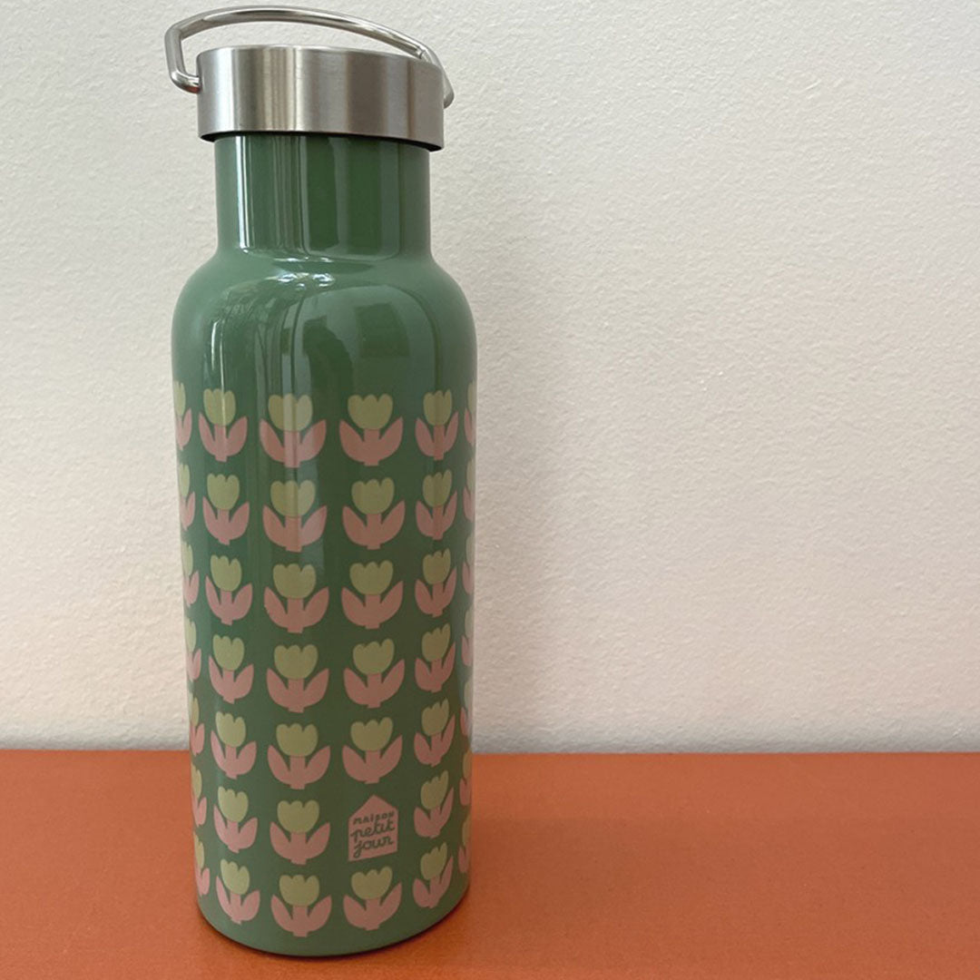 maison petit jour rvs drinkfles tulpen - 500 ml | AT792R | 1
