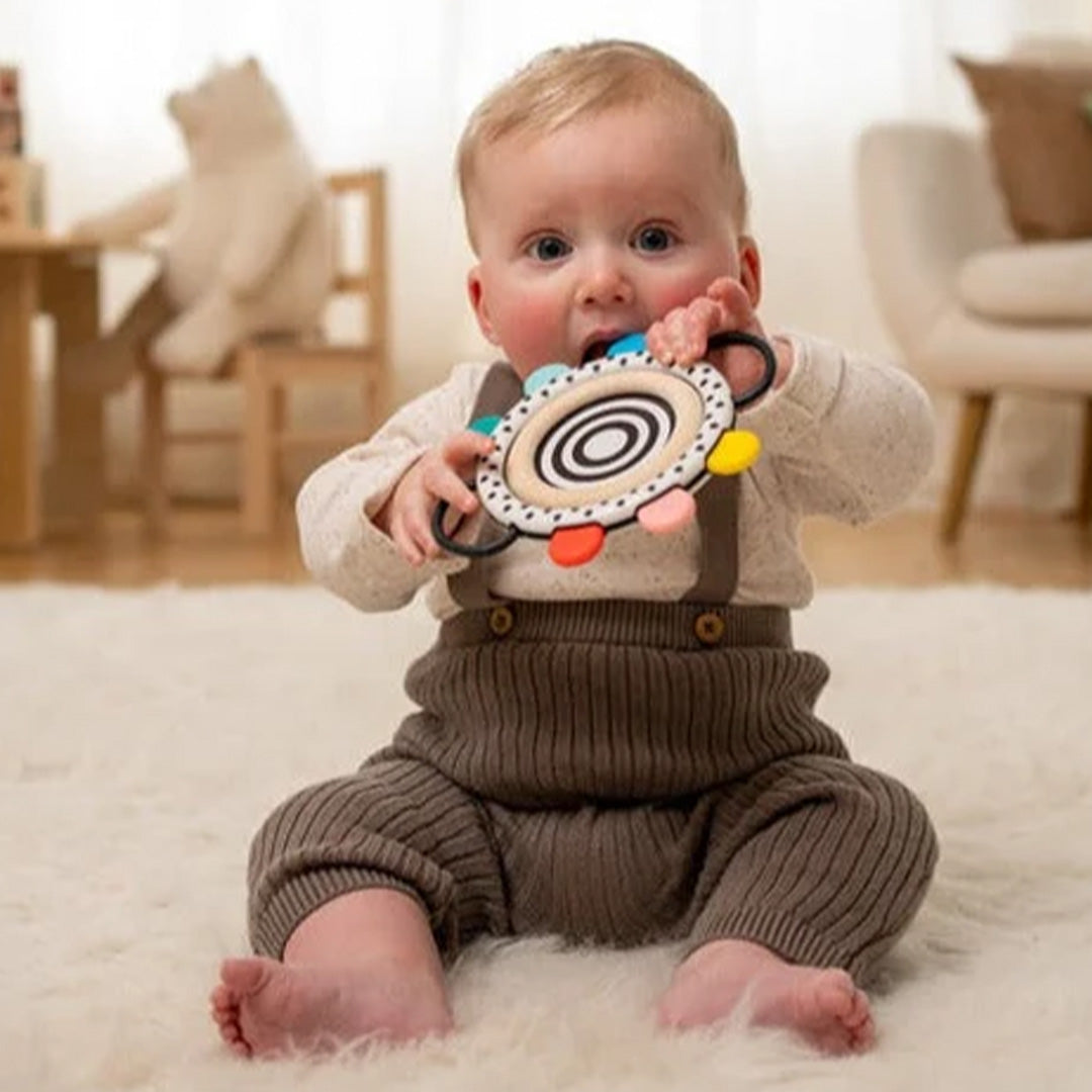 manhattan toy babyspiegel en bijtring - wimmer | M353050 | 5