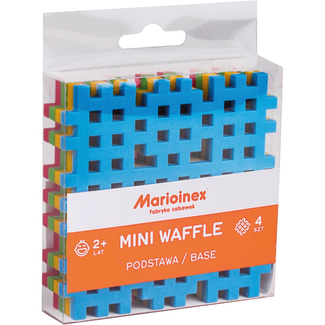 marioinex mini waffle base assorti - 4st | 902608 | 7