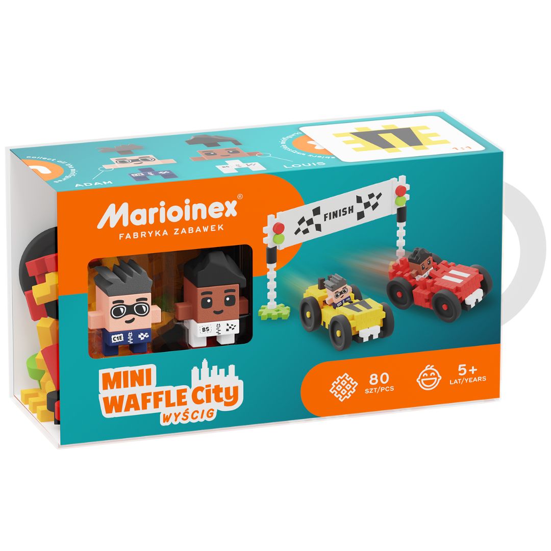 marioinex mini waffle city race - 80st | 903179 | 2