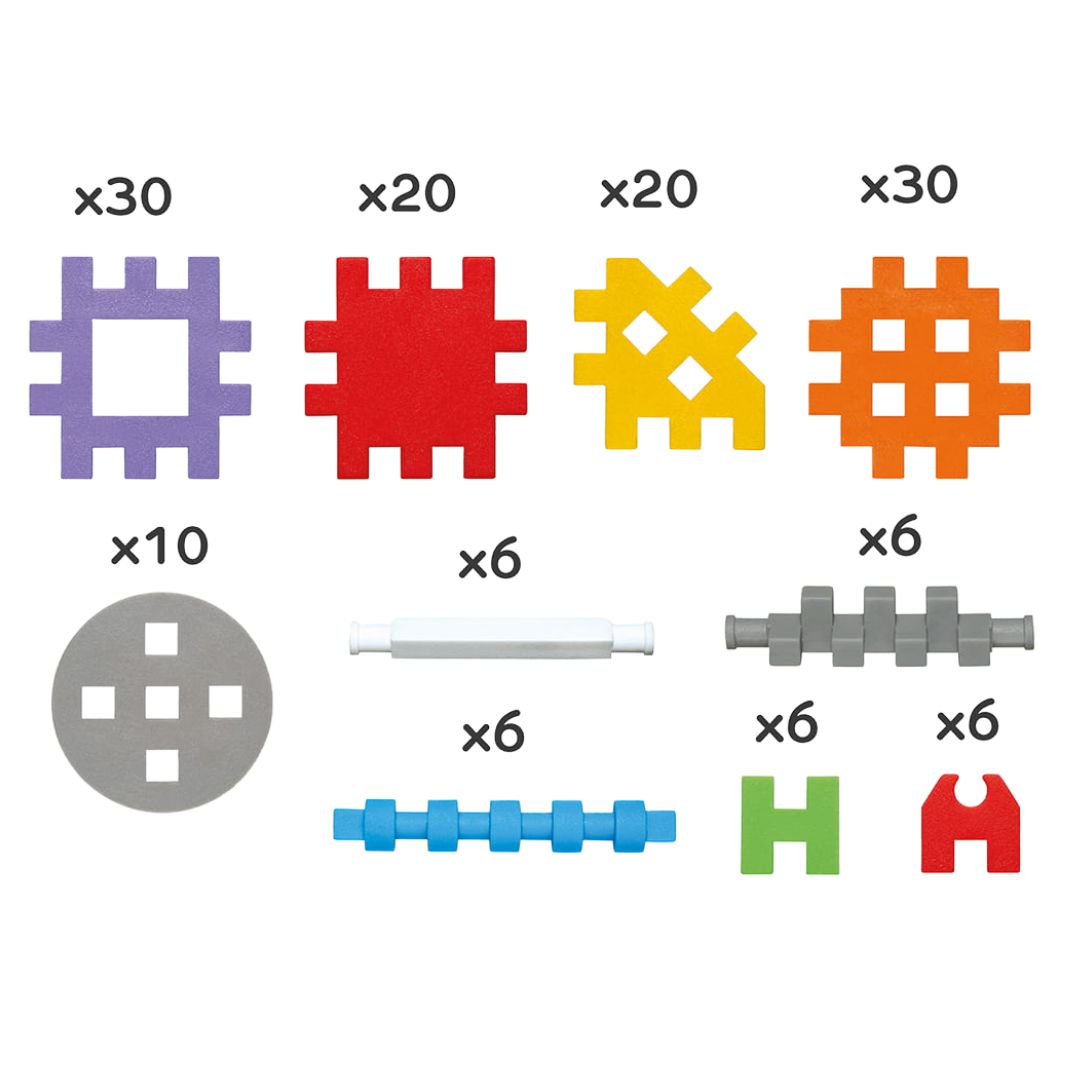 marioinex mini waffle constructor - 140st | 902134 | 5