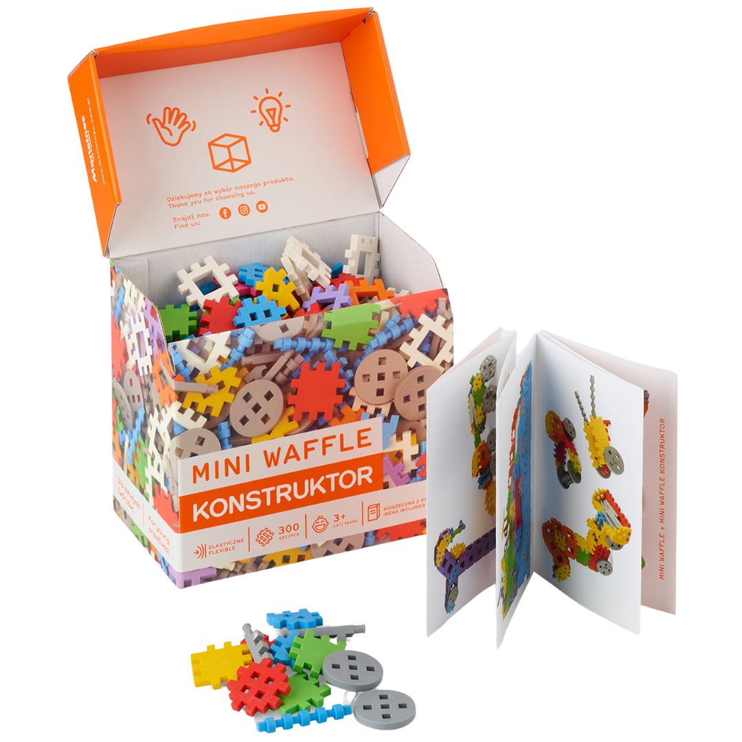 marioinex mini waffle constructor - 300st | 902271 | 3