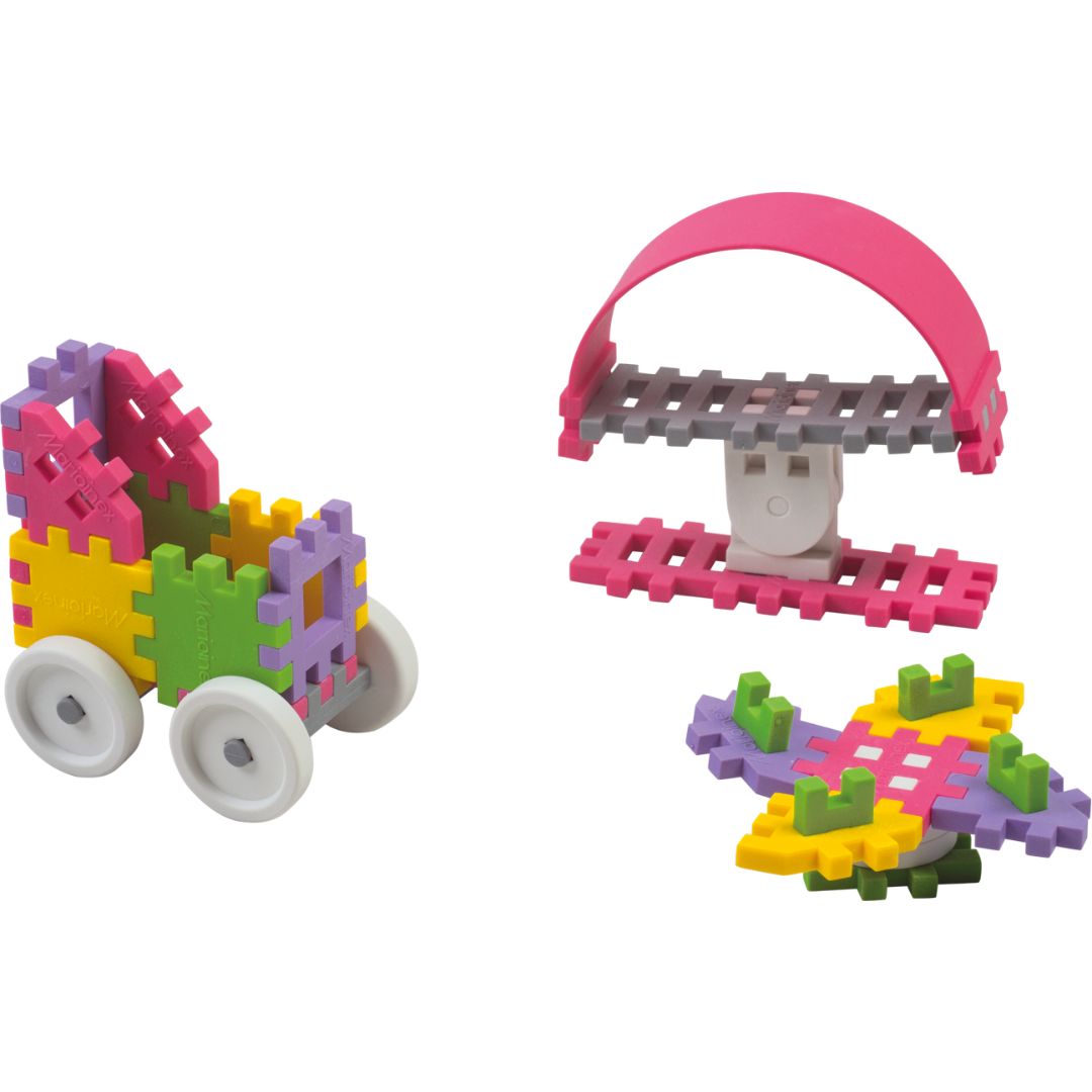 marioinex mini waffle constructor pink - 35st | 902790 | 0