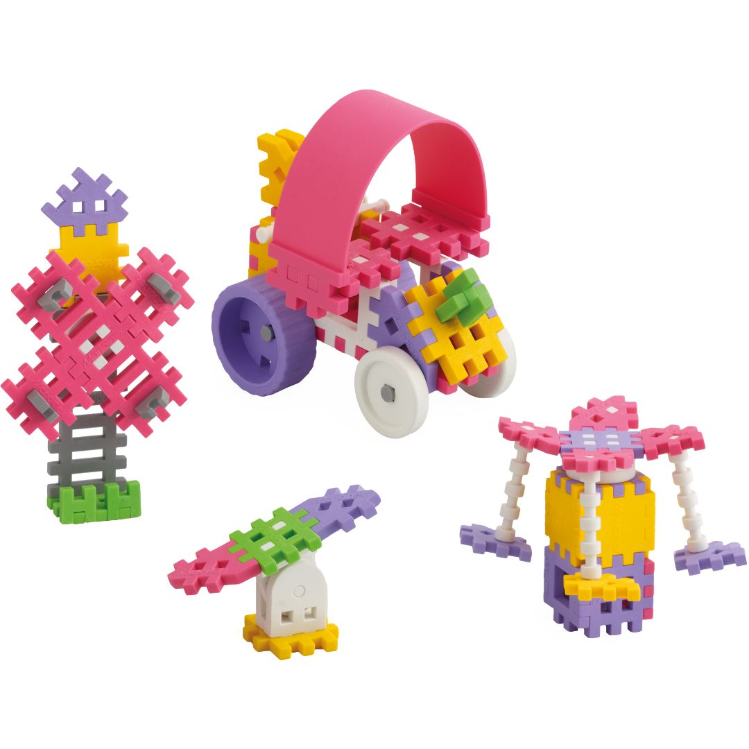 marioinex mini waffle constructor pink - 70st | 902813 | 0