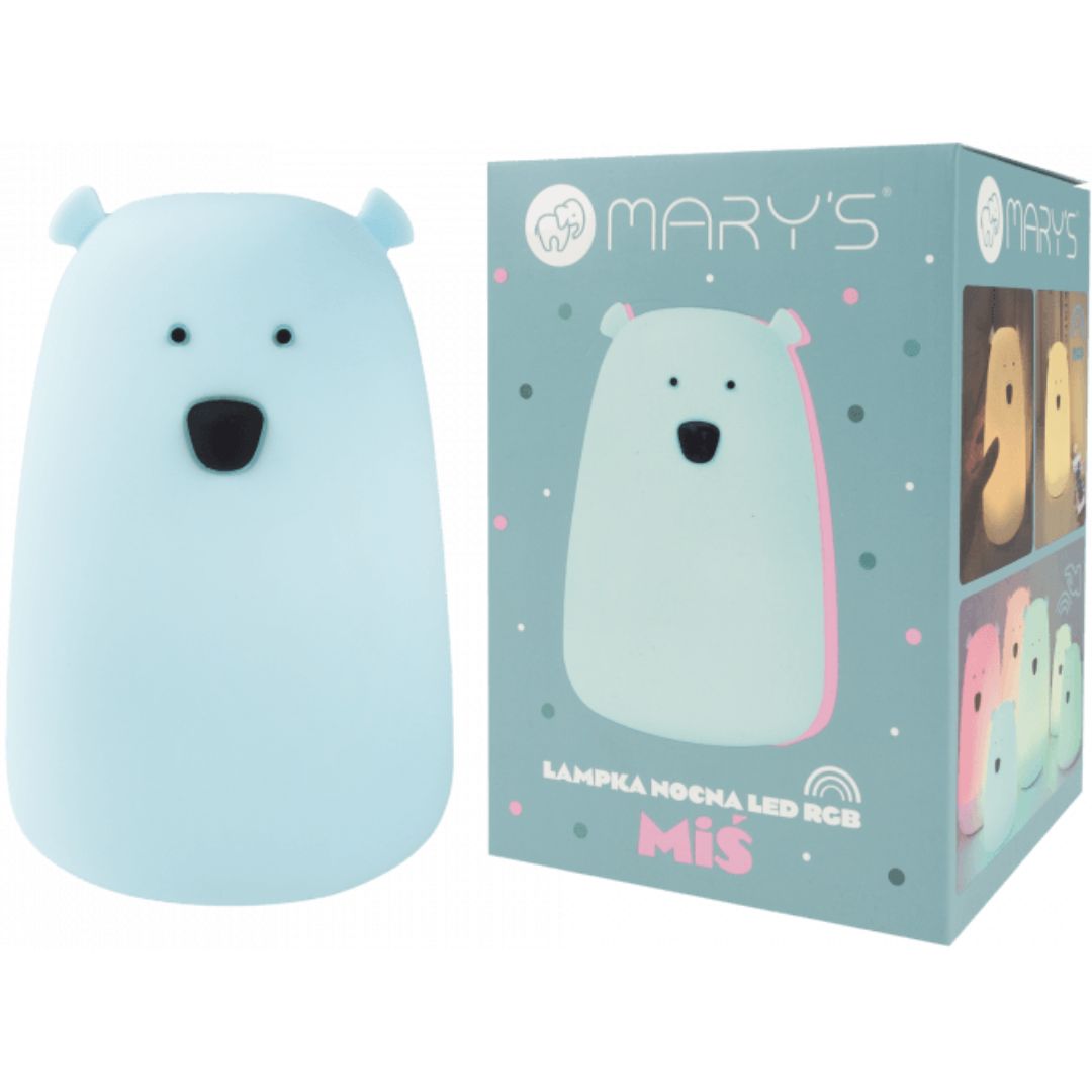 mary's nachtlampje grote beer - blauw | 66.001.32 | 3