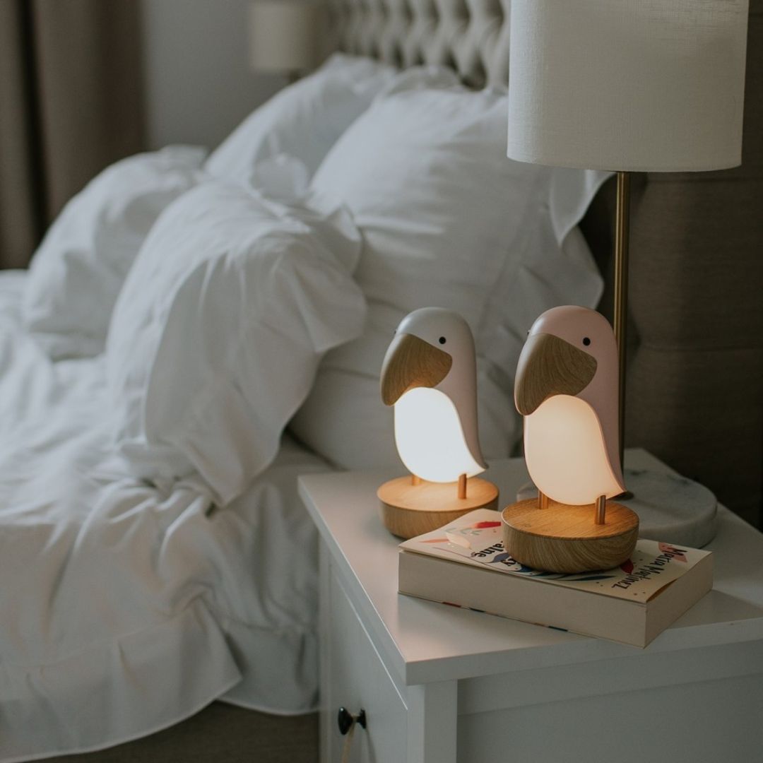 mary's nachtlampje met bluetooth speaker toucan - wit | 66.006.01 | 2