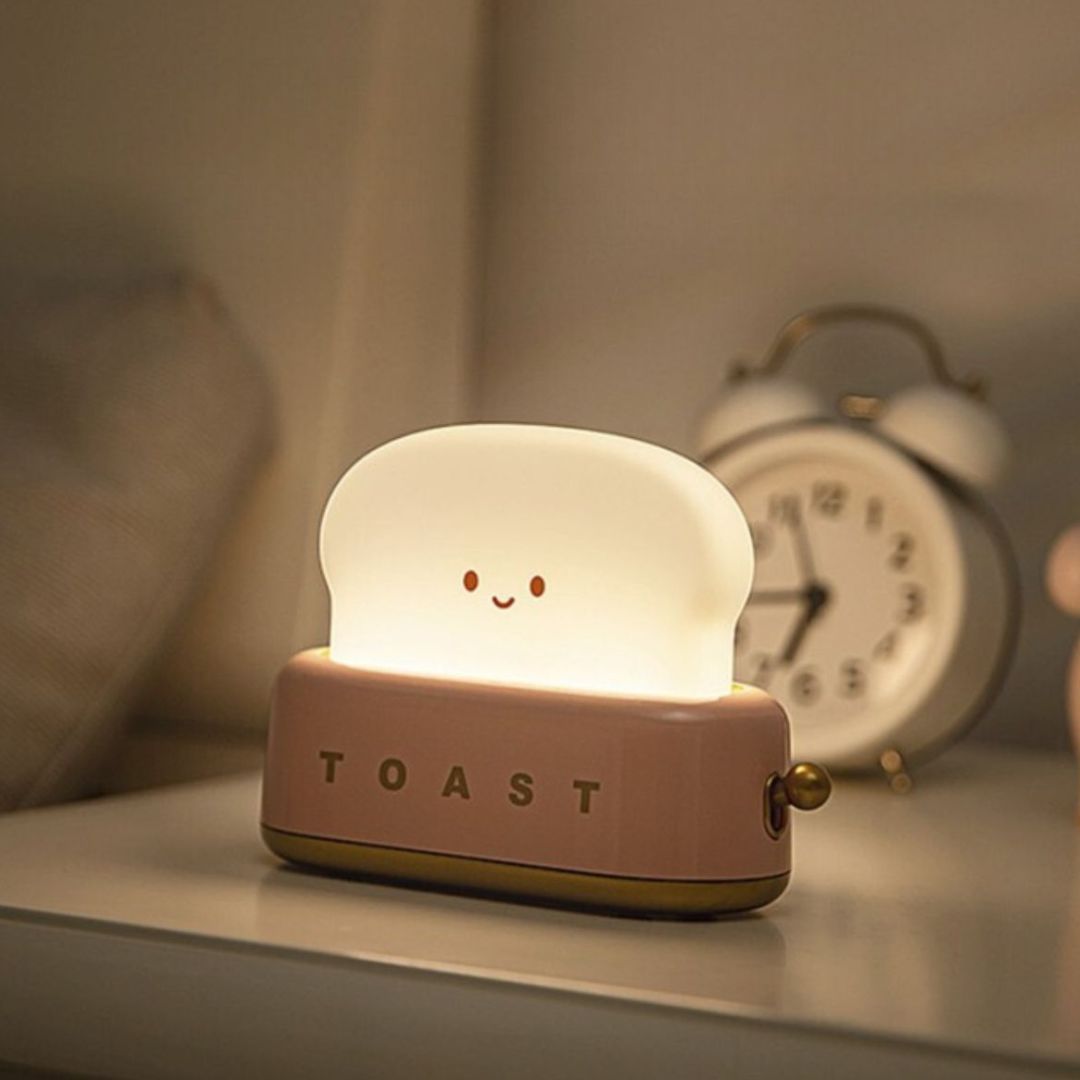mary's nachtlampje toaster - roze | 66.001.14 | 1