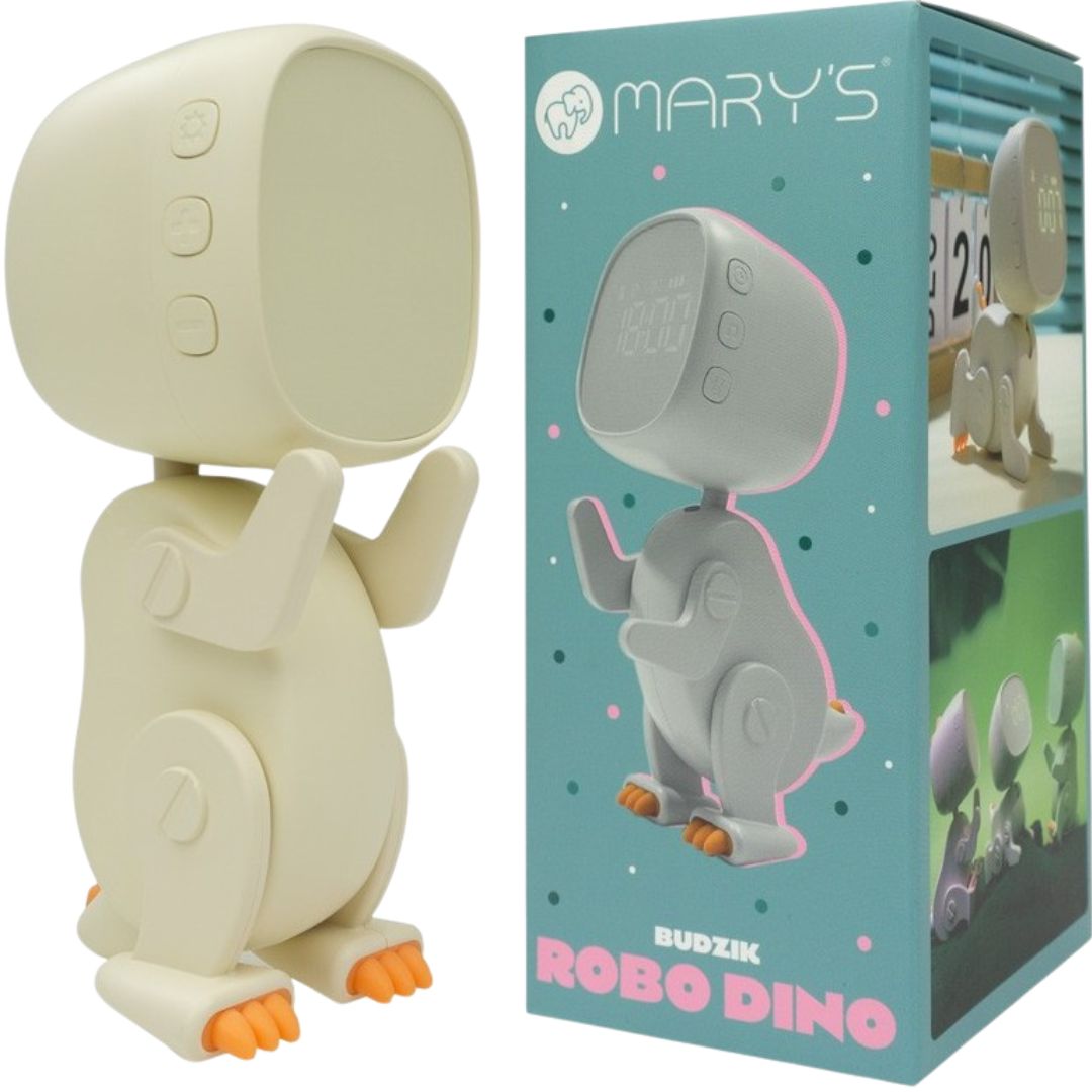 mary's wekker robot dino - wit | 66.002.14 | 3