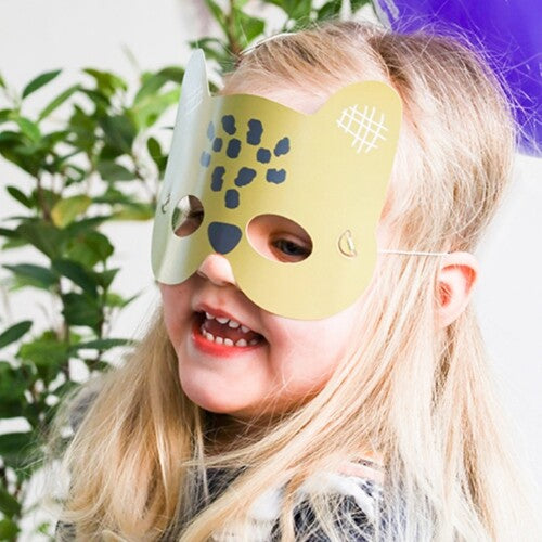 maskers zoo party - 6st  | 68334 | 2