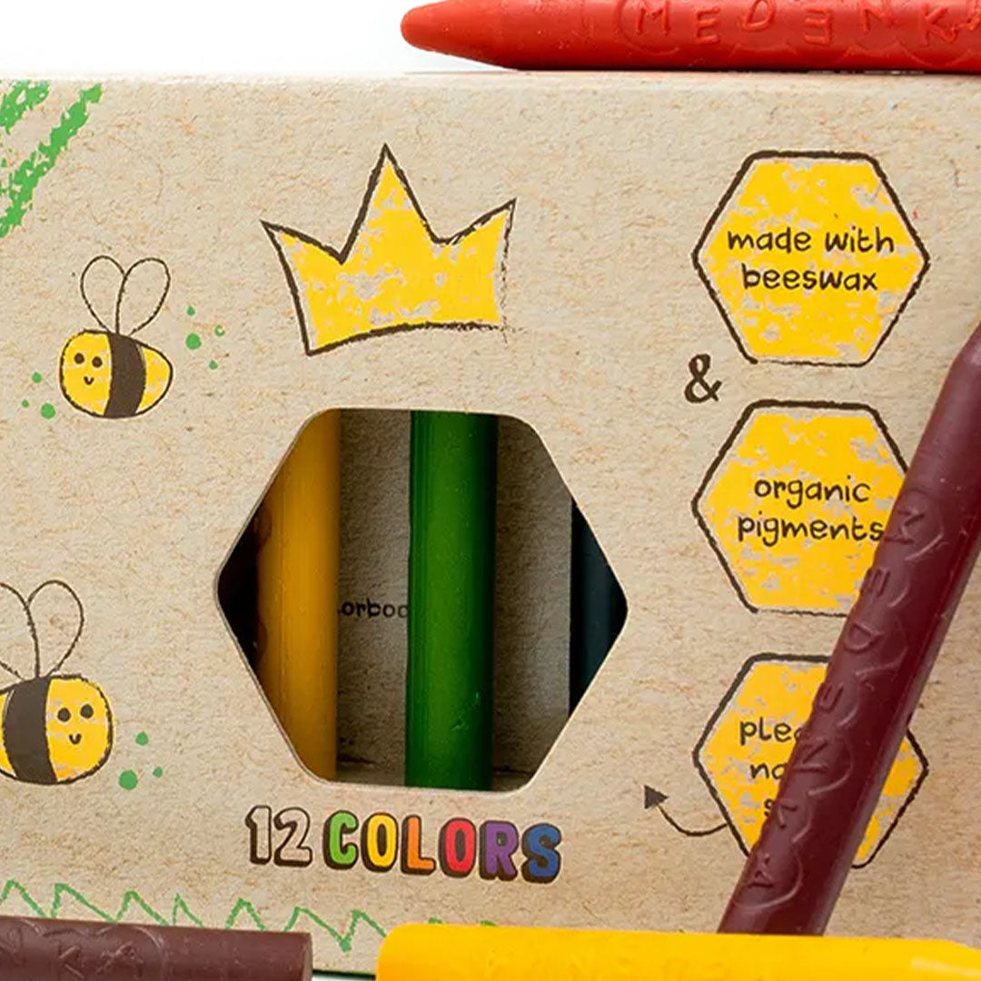 medenka bijenwaskrijtjes - classic - 12st | ME-00003 | 3