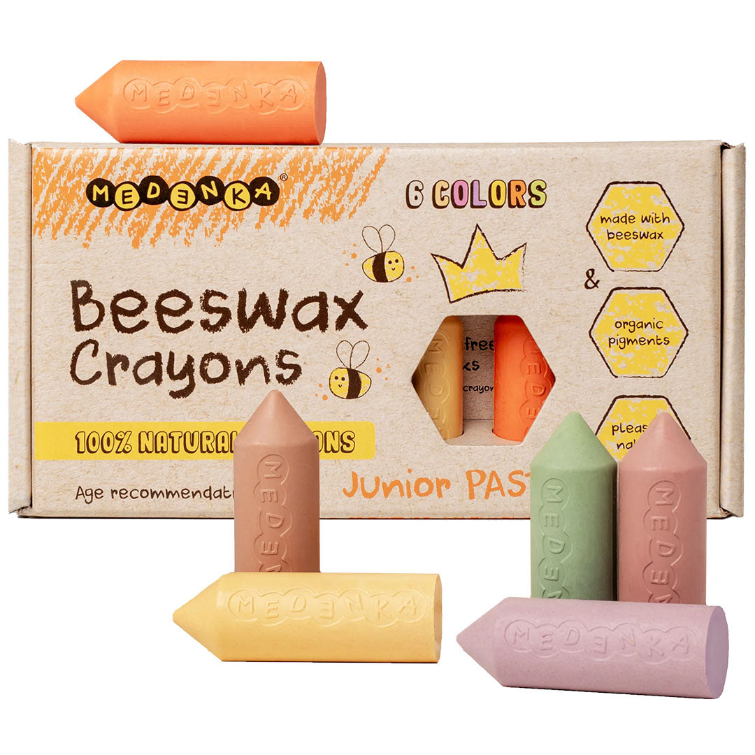 medenka bijenwaskrijtjes - pastel - 6st | ME-00002 | 
