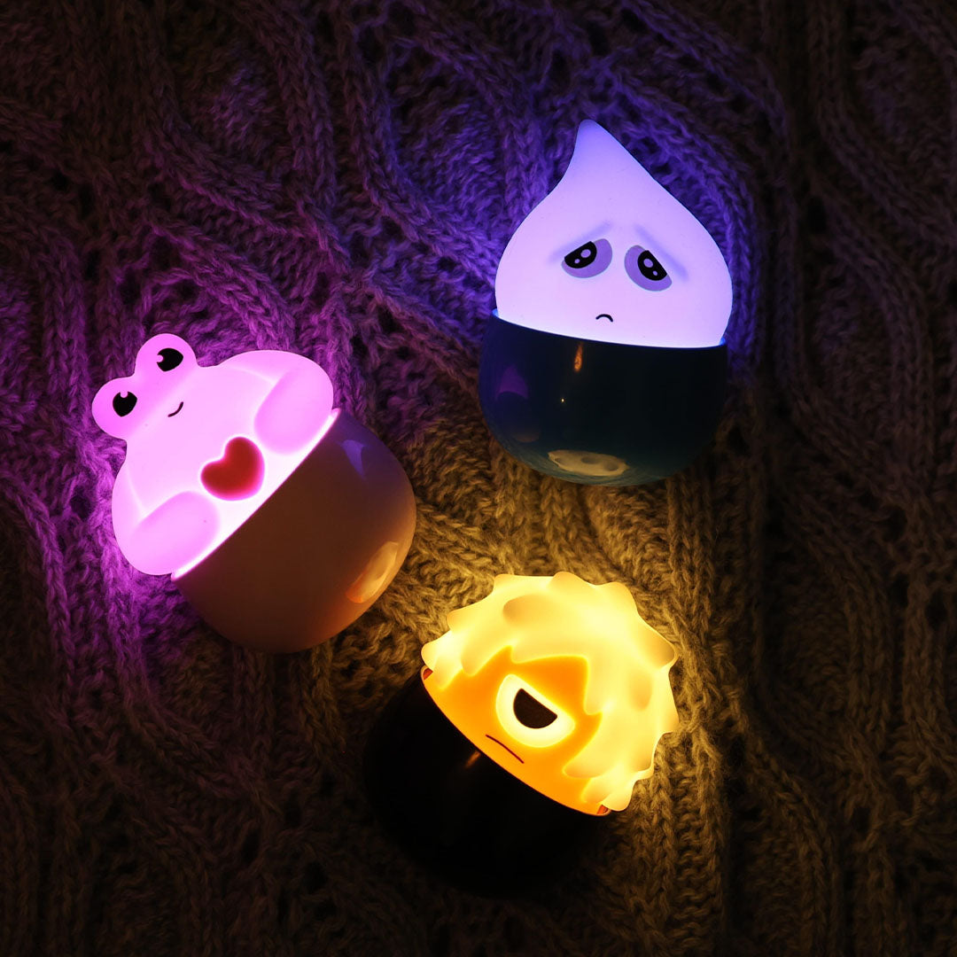 megalight siliconen lampje ei - serie 2 - assorti | MEG-187840.ML.00.01 | 3