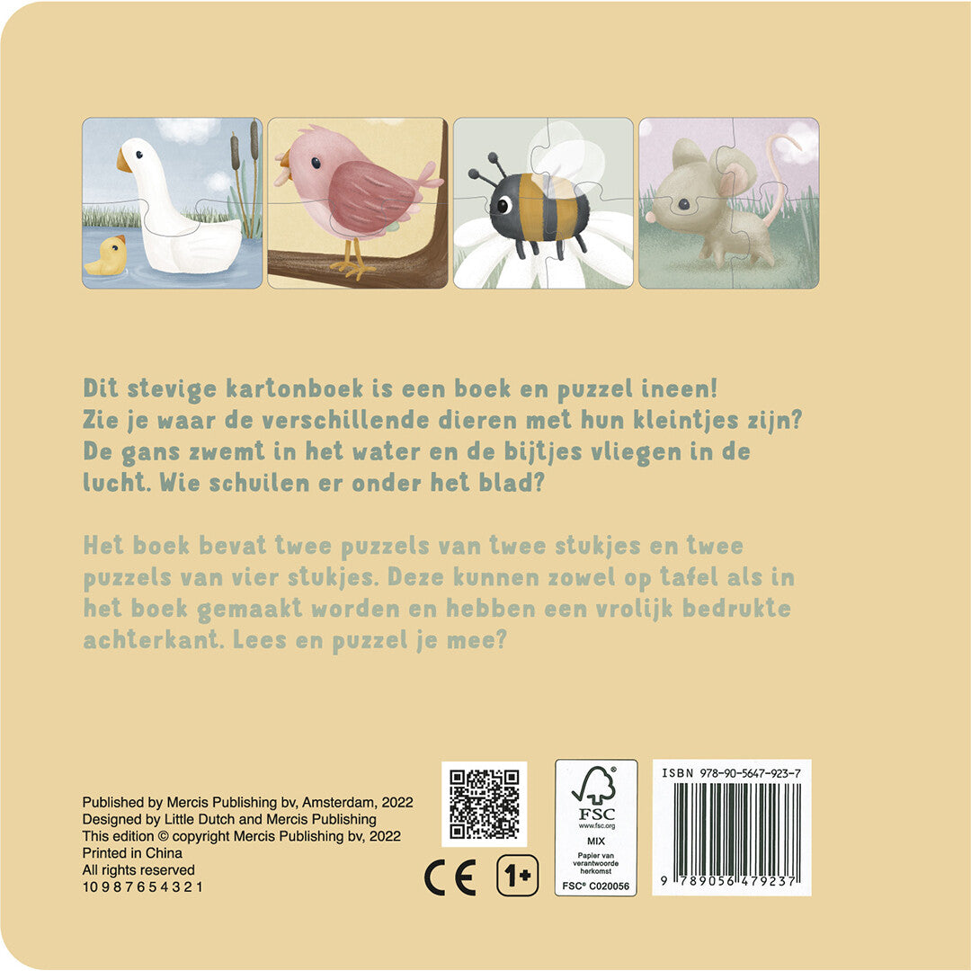 mercis publishing little dutch mijn dieren puzzelboek | 1767923 | 5