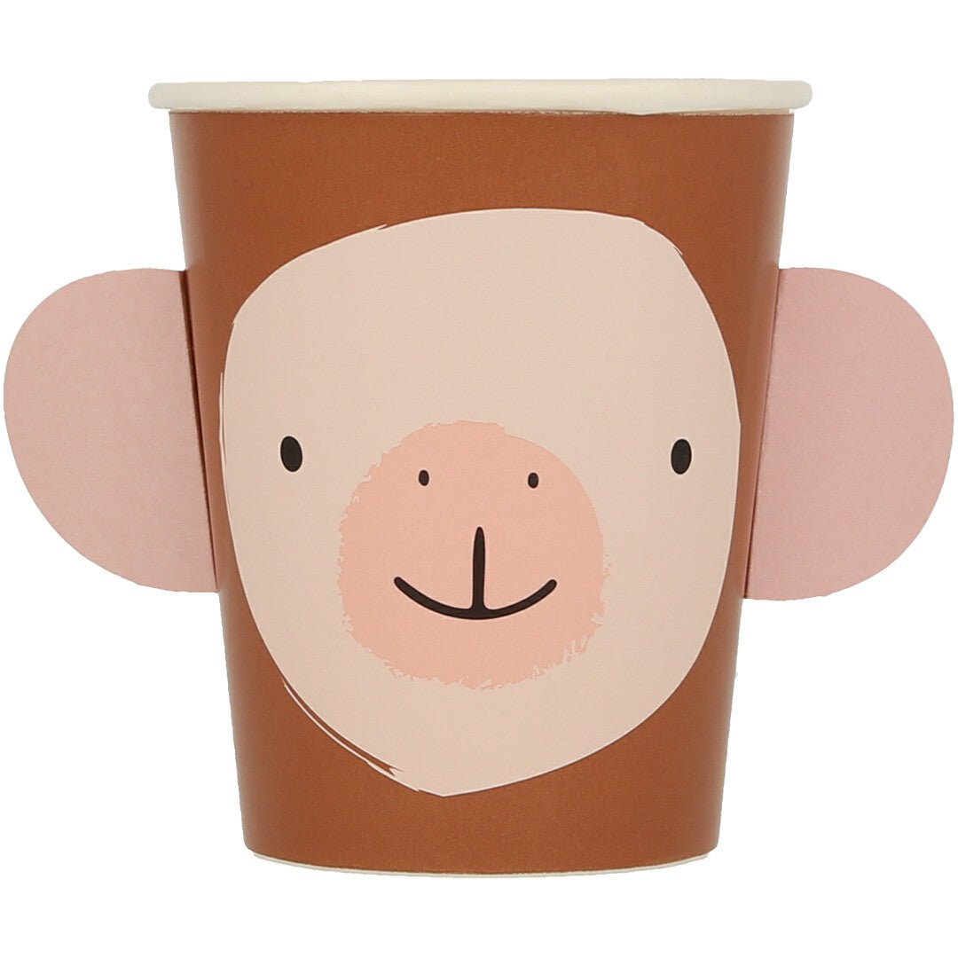meri meri bekers animal parade - 8st | 267331 | 3