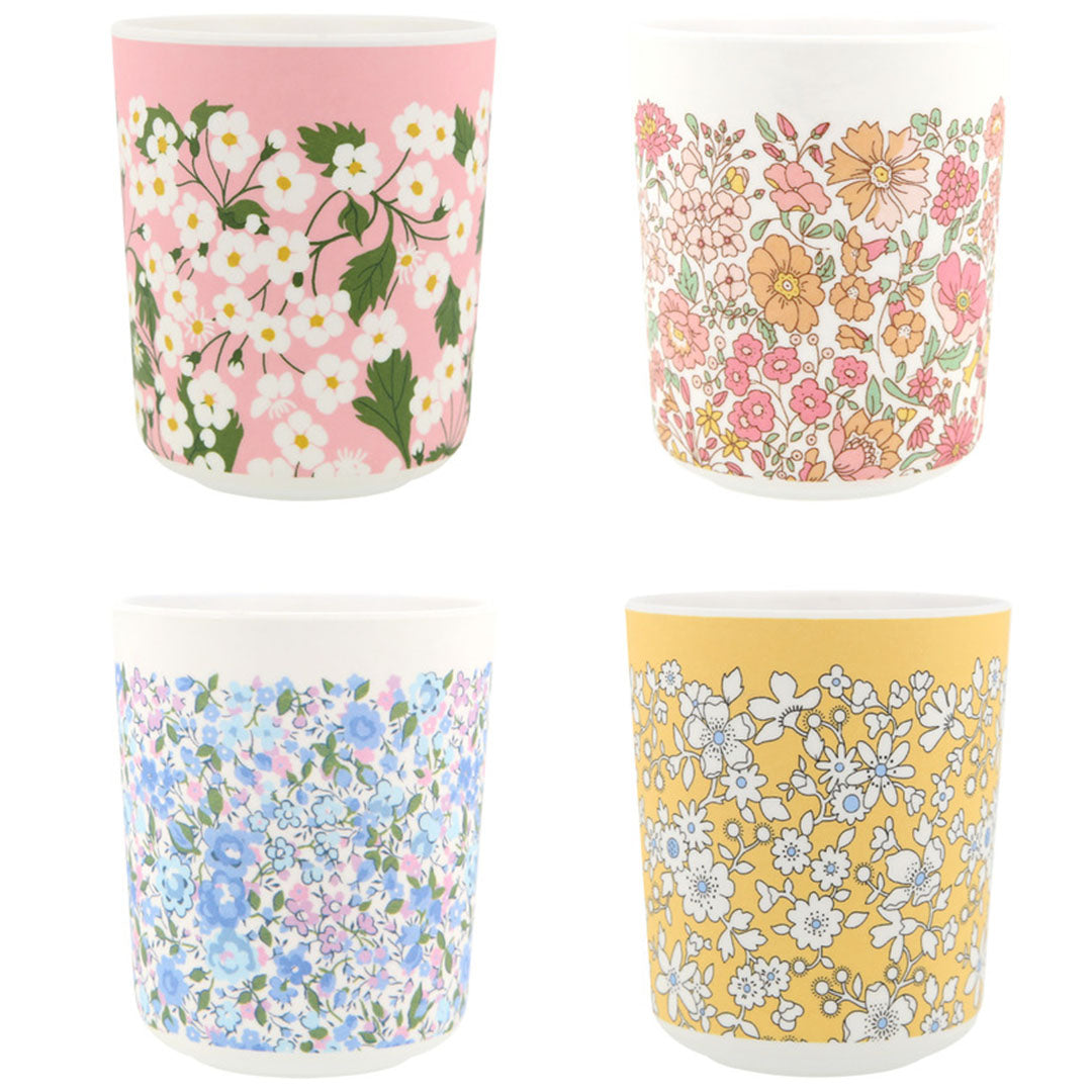 meri meri bekers herbruikbaar liberty - 4st | 284289 | 0