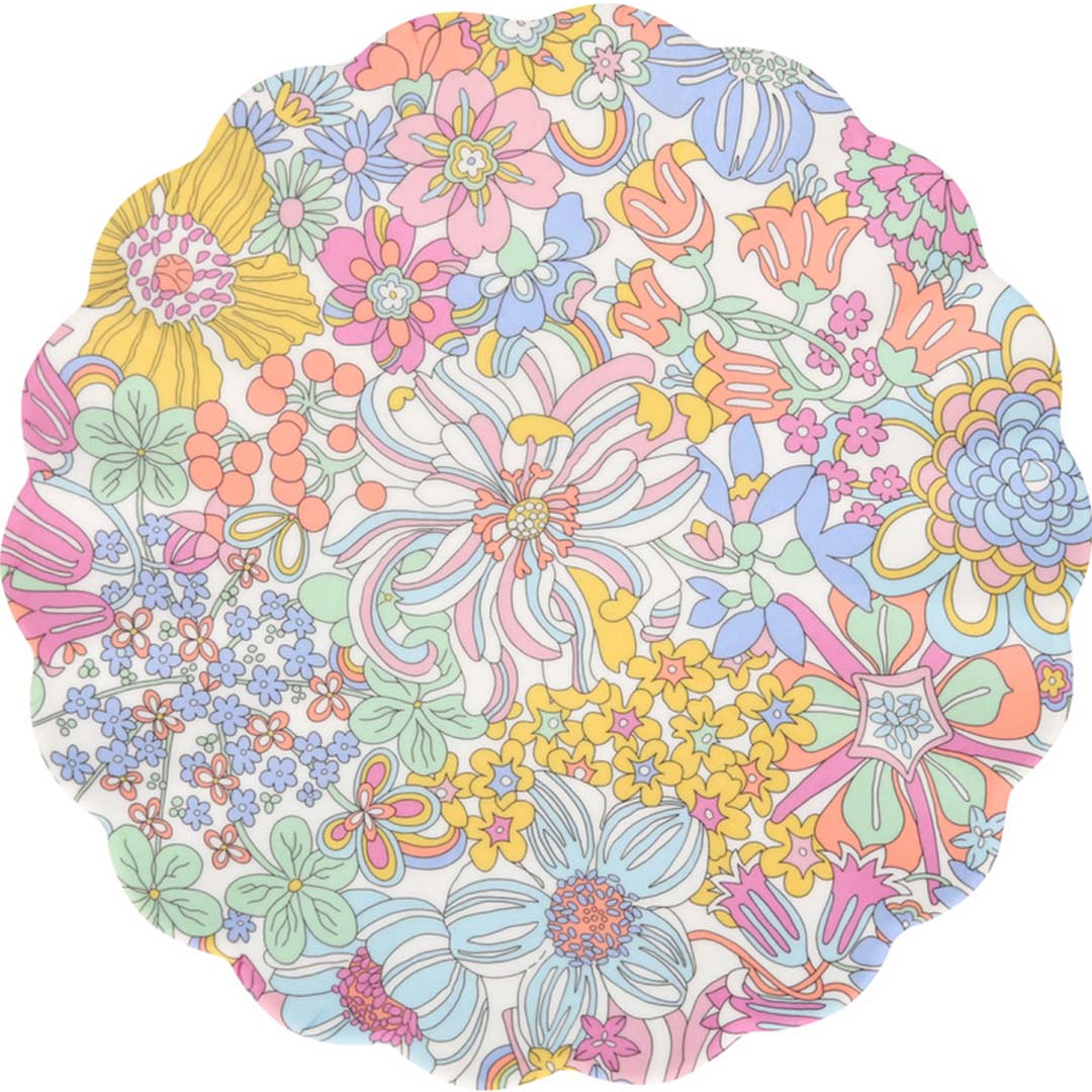 meri meri bord herbruikbaar liberty - rainbow garden - small | 284352 | 0