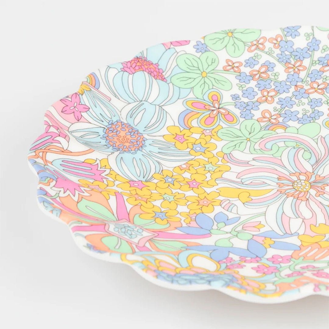 meri meri bord herbruikbaar liberty - rainbow garden - small | 284352 | 1