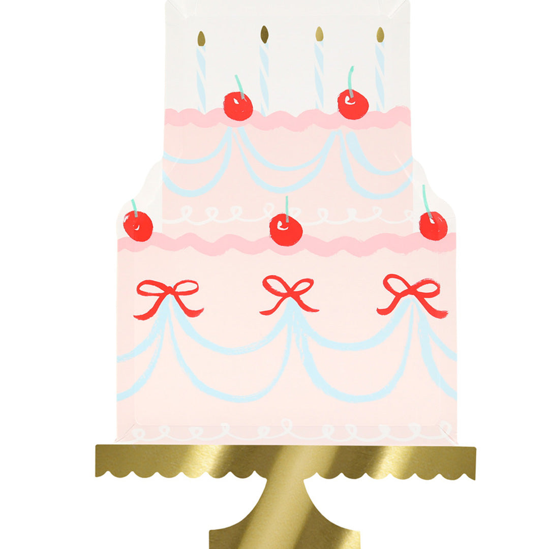 meri meri borden fancy cake - 8st | 287745 | 0