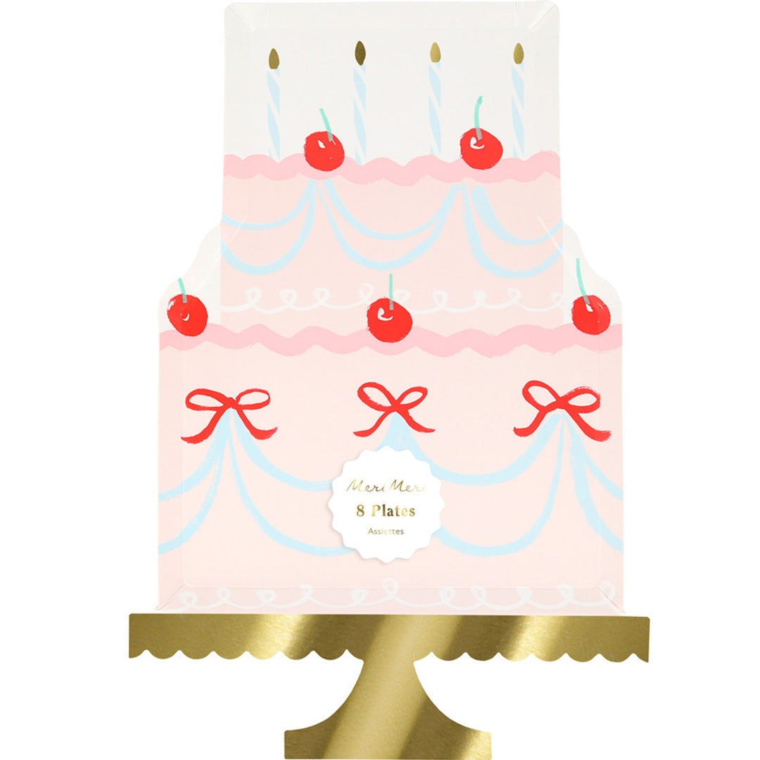 meri meri borden fancy cake - 8st | 287745 | 1