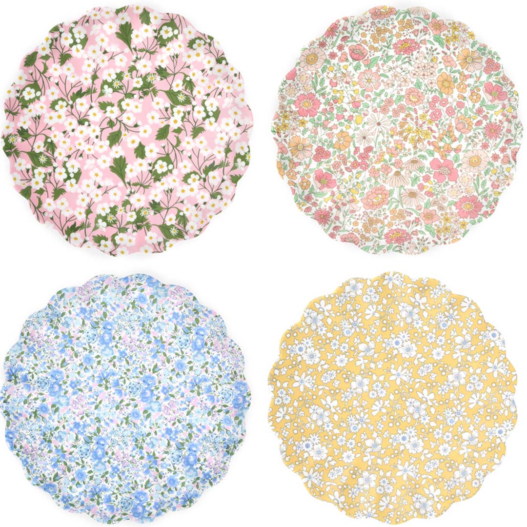 meri meri borden herbruikbaar liberty - small - 4st | 284280 | 0