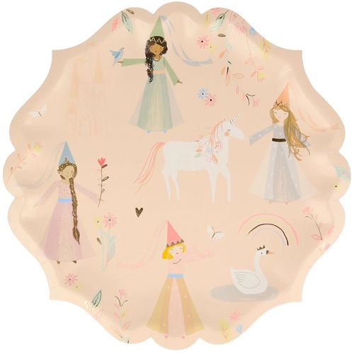 meri meri borden magische prinses - large - 8st | 215173 | 0